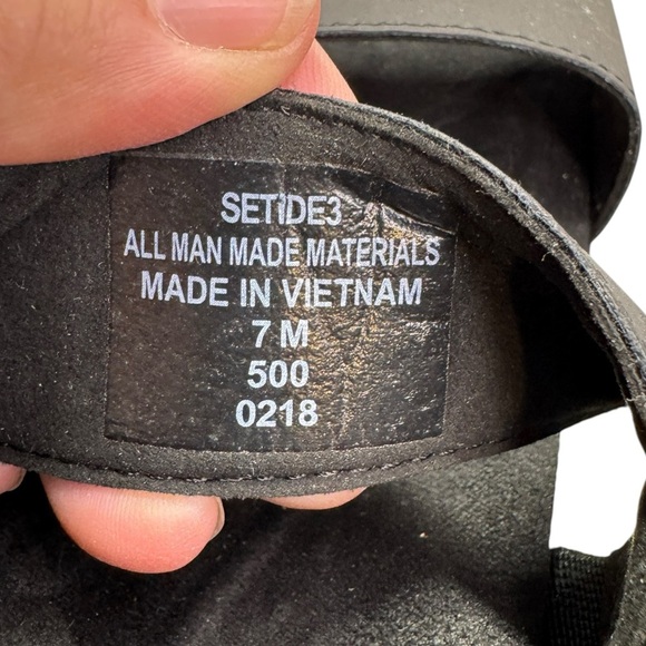 Easy Spirit 360 Setide3 comfort sandals shoes women’s 7 black - Picture 10 of 12